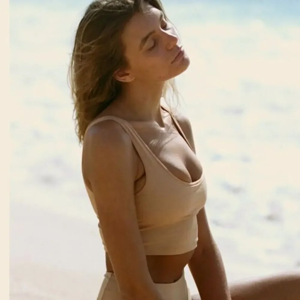 NEW Abysse Free‎ People Mary Lou Top - Clay